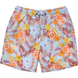 Шорты для плавания Snapper Rock Boho Tropical Sustainable Volley Boardshorts, синий