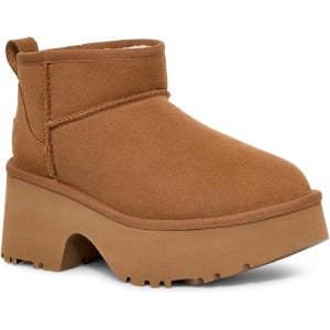 Ботинки UGG Classic ultra Mini New Heights, цвет Chestnut