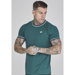 Футболка с набивным рисунком Muscle SIKSILK, зеленая