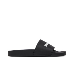 Кроссовки Balenciaga Wmns Classic Logo Slide 'Black', черный