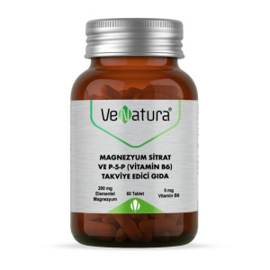 VeNatura Цитрат магния и P-5-P (витамин B6) 60 таблеток