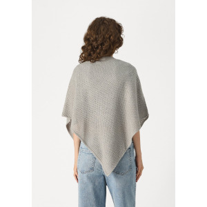 Пончо VICILLO O-NECK PONCHO VILA, цвет Mottled Light Grey