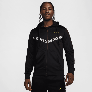 Худи Nike Sportswear Repeat Poly-Knit Full-Zip, черный