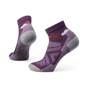 Носки Smartwool Hike Light Cushion Clear Canyon Pattern Ankle, цвет Purple Iris