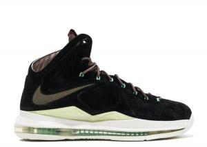 Black online lebron 10