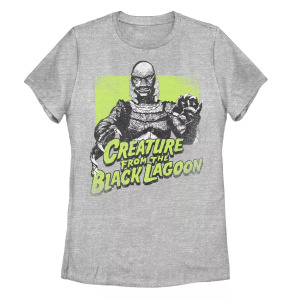 Зеленая футболка Universal Monsters Creature From The Black Lagoon для юниоров Licensed Character