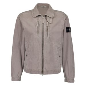 Куртка на молнии Stone Island, серый