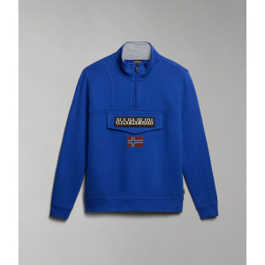 Толстовка Napapijri Burgee 1 Half Zip, синий