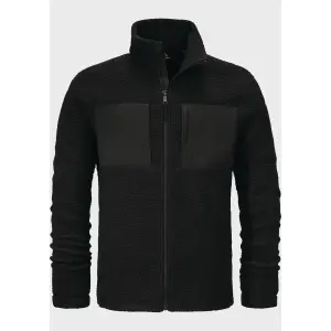 Флисовая куртка Schöffel "Fleece Jacket Atlanta M", без капюшона, черный