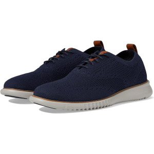 Оксфорды Cole Haan Zerogrand Remastered Wing Tip Oxford, цвет Marine Blue/Vapor Grey