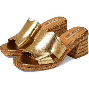 Туфли Franco Sarto Florence Fashion Slide Heeled Sandals, цвет Gold Metallic