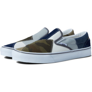 Кроссовки Vans Classic Slip-On, цвет (Patchwork) Camo