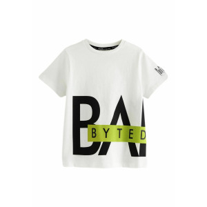 Футболка с принтом GRAPHIC REGULAR FIT Baker by Ted Baker, цвет white