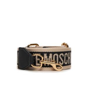 Ремень Austauschbarer Handtaschenriemen JC6403PP1LLI210A LOVE MOSCHINO, экрю/черный