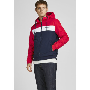 Куртка Jack & Jones JJERUSH BLOCKING HOOD, цвет true red