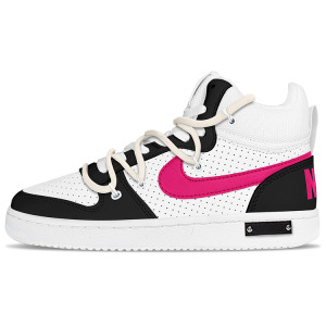 Кроссовки Nike Court Borough Skateboarding Shoes Men Mid-top Pink, розовый