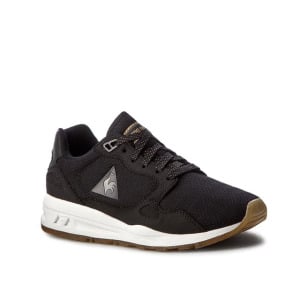 Женские черные кроссовки R900 с эффектом металлик Le Coq Sportif, черный