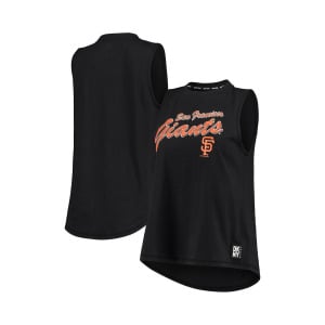 Черная женская майка San Francisco Giants Marcie DKNY, черный