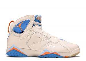 Air jordan 7 store blue and white