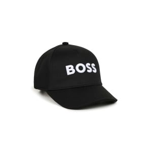 Детская шапка BOSS с козырьком, черный