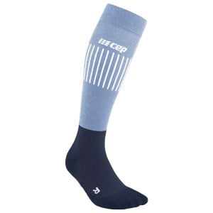 Лыжные носки Cep Ultralight Comp. Socks Skiing Tall V2, цвет Light Blue/Blue