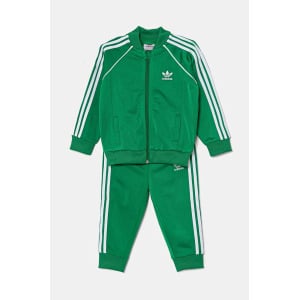 Детский спортивный костюм adidas Originals SST TRACKSUIT, зеленый