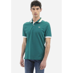 Поло SHORT-SLEEVED POLO SHIRT La Martina, зеленый