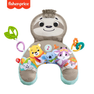 Fisher-Price, интерактивная игрушка Музыкальная подушка-ленивец с вибрацией Fisher Price