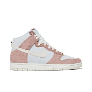 Кроссовки Nike Dunk High, розовый