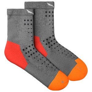 Походные носки Salewa Pedroc Merino QRT Sock, цвет Light Grey Melange