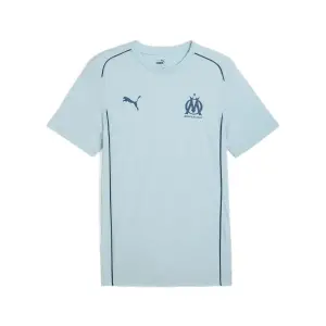 Тренировочная футболка PUMA "Olympique de Marseille Casuals T-Shirt Men", синий