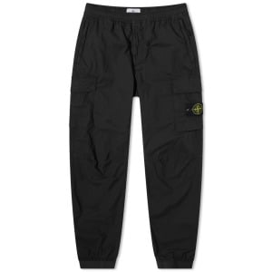 Брюки карго Stone Island Parachute Cotton Cargos, черный