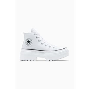 Кроссовки Converse Chuck Taylor All Star на каблуке с проушинами, белый