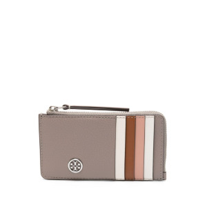 Tory Burch кошелек с логотипом, серый