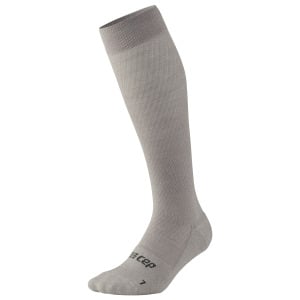 Компрессионные носки Cep Flight Compression Socks Tall, цвет Light Grey