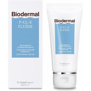 Bioderma Biodermal P-Cl-E Fluid - дневной крем - и ночной крем с глицерином - тюбик 50 мл