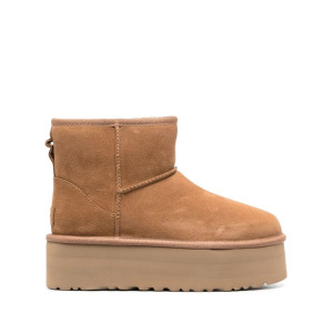 UGG ботинки Classic Mini на платформе, коричневый