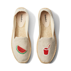 Лоферы Soludos Watermelon Juice Platform Espadrille, песочный