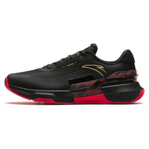 Кроссовки ANTA Training Shoes Men Low-top Base Black/Metallic Gold, черный