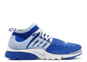 Nike air presto ultra on sale flyknit blue running shoes