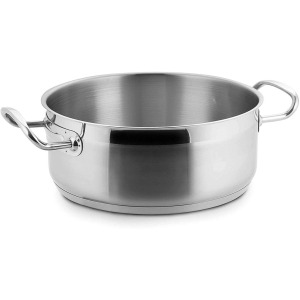 LACOR FRYING POT O/крышка ECO-Chef D.16X8 CMS, нержавеющая сталь, 16, 16 см