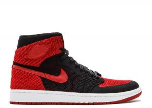 Flyknit jordan 1 bred 2025