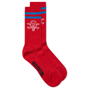 Носки Icecream Cones & Bones Sports Sock, красный