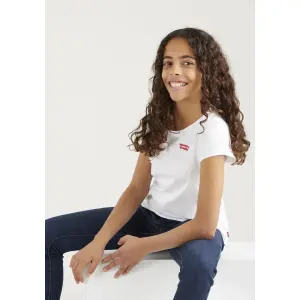 Детская футболка Levi's "LVG BATWING CHEST HIT TEE", для ДЕВОЧЕК Levi'S Kids, белый