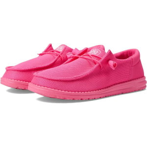 Кроссовки Hey Dude Wendy Funk Mono Slip-On Casual Shoes, цвет Electric Pink