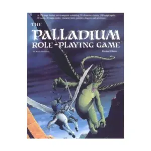 Palladium Role Playing Game (1st Edition Blue, Revised), Palladium Fantasy, мягкая обложка