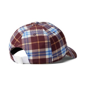 Кепка rag & bone Addison Baseball Cap, цвет Burgundy Plaid