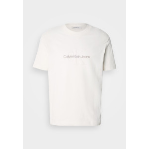 Футболка с принтом MONOLOGO TEE Calvin Klein Jeans, кремовый