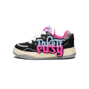 Обувь для скейтбординга Ruby Scott унисекс, черный/розовый