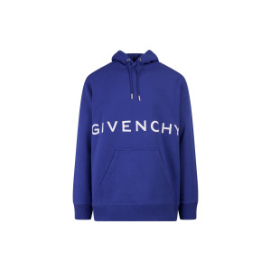 Толстовка с капюшоном Classic Fit Bonded Givenchy, синий